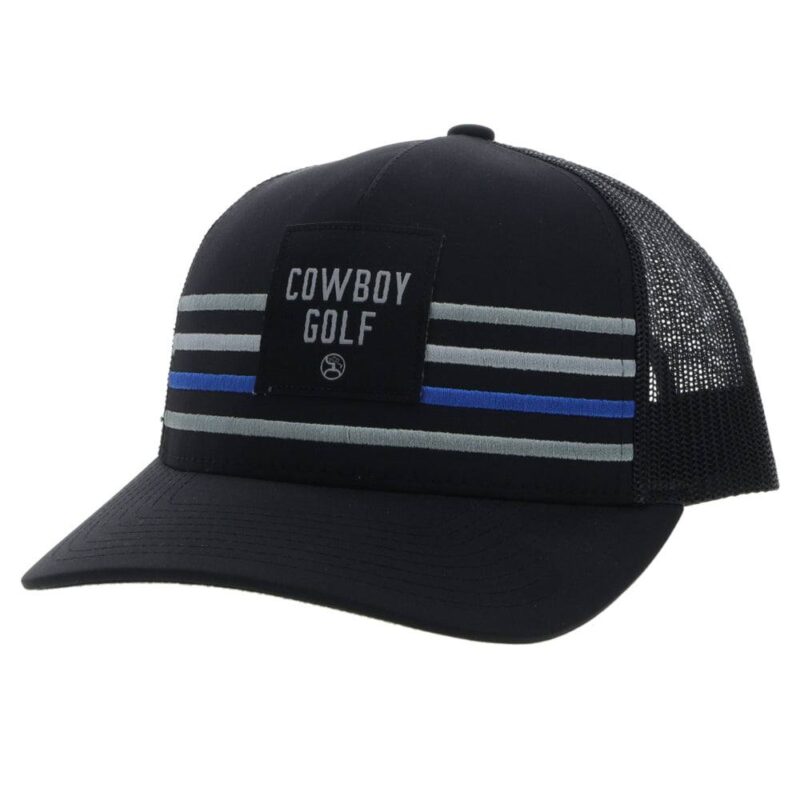 Hooey "COWBOY GOLF " BLACK HAT 2230T-BK