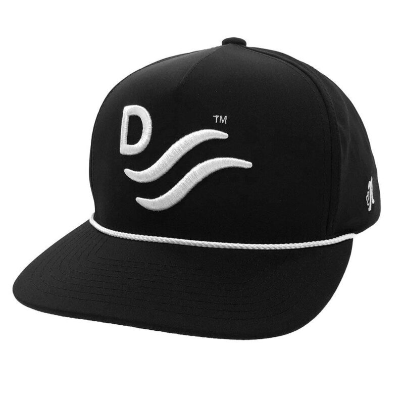 Hooey "JOHN WAYNE" HAT BLACK W/WHITE STITCHED LOGO