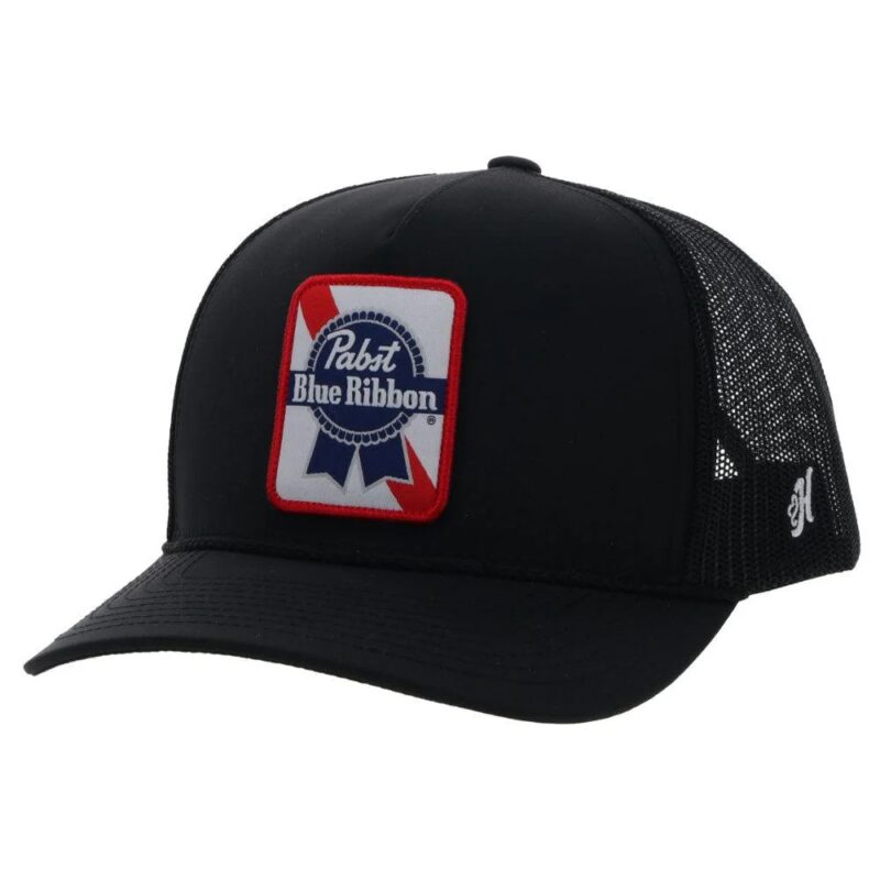 HOOEY "PABST BLUE RIBBON" BLACK HAT