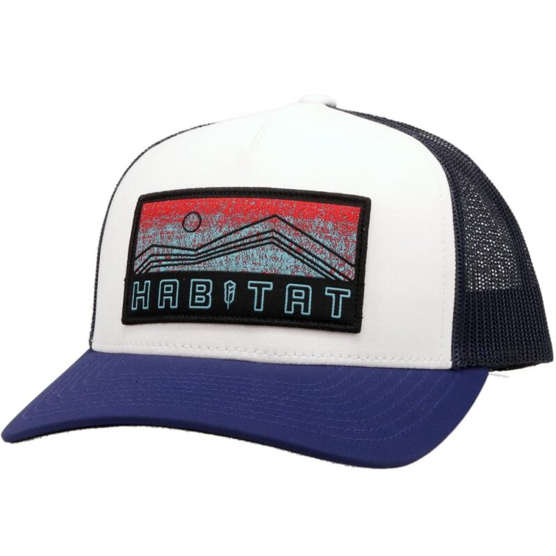 HOOEY "HABITAT" WHITE / NAVY HAT