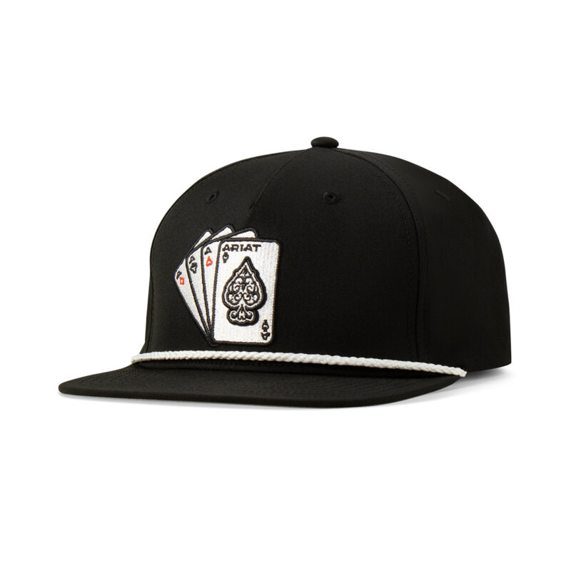 Ariat Cap Aces 3D Embroidered Black A300086901