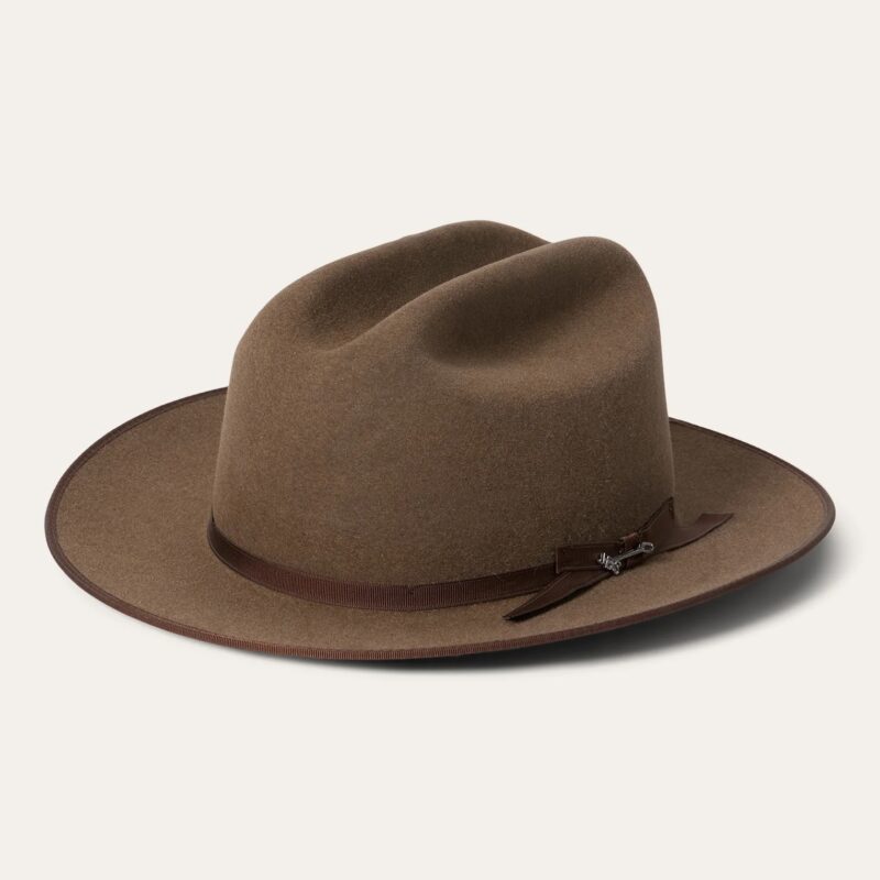 Stetson 6X Open Road Brown Mix Felt Cowboy Hat