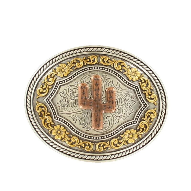Nocona Cactus Belt Buckle 37701
