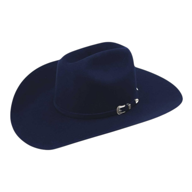 American Hat 7X Midnight Blue Felt Cowboy Hat 4 1/4" Brim