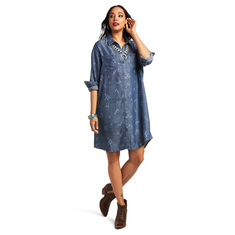 Ariat Women's Denim Blue Dress 10039850