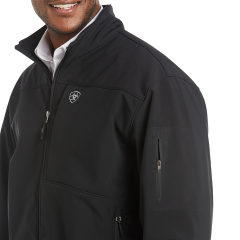 Men's Ariat Vernon 2.0 Softshell Black Jacket 10023329