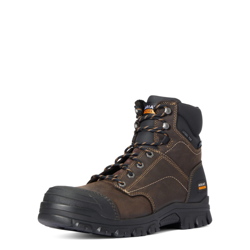 Men's Ariat Treadfast 6" Waterproof Steel Toe Work Boots 10034673
