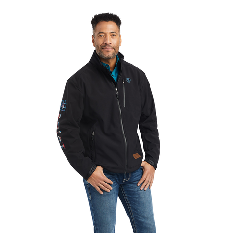 Men's Ariat Softshell Chimayo Black Jacket 10042187