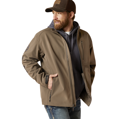Men's Ariat Logo 2.0 Banyan Bark Softshell Jacket 10046728