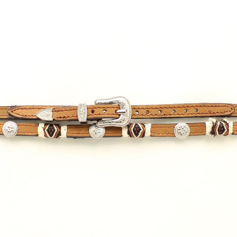 Genuine Leather Rawhide Hatband 0262744