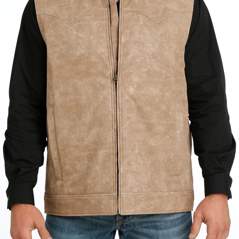 Men's Cinch Concealed Carry Bonded Khaki Vest MWV1592001