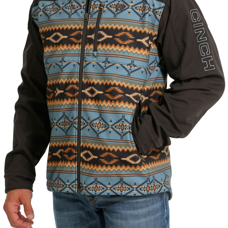 Men's Cinch Southwestern Brown Jacket MWJ1583004