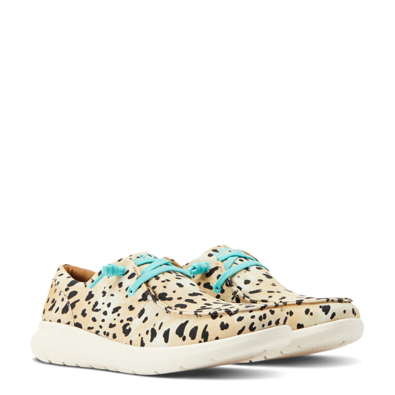 Women's Ariat Washed Up Animal Print Hilo Shoes 10044592