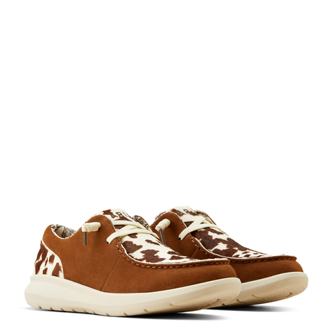 Women's Ariat Ginger Suede Cow Hair Hilo Shoes 10050973