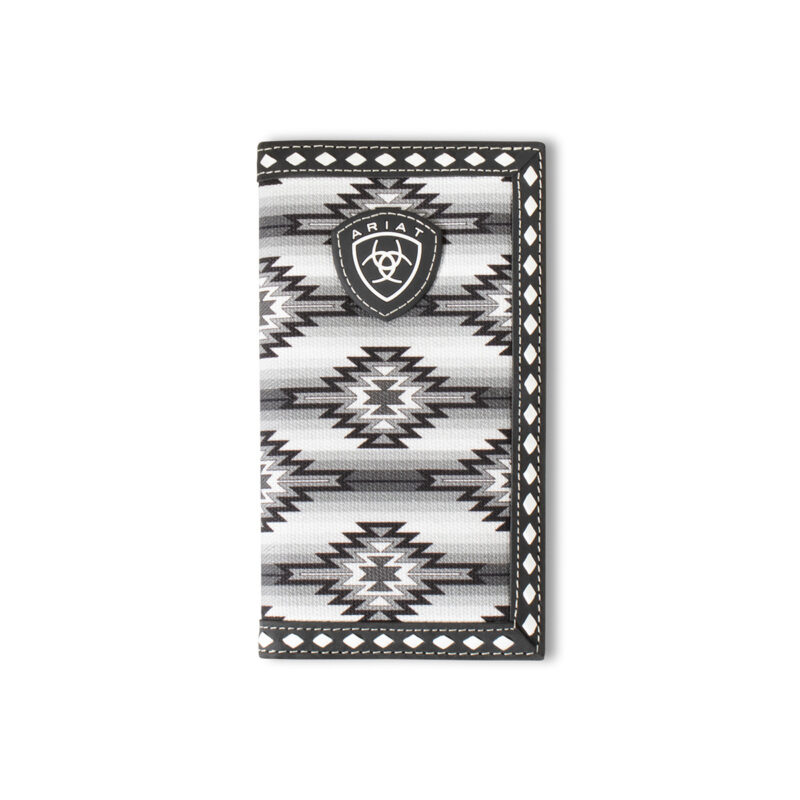 Ariat Rodeo Southwestern Black Fabric Wallet A3558801