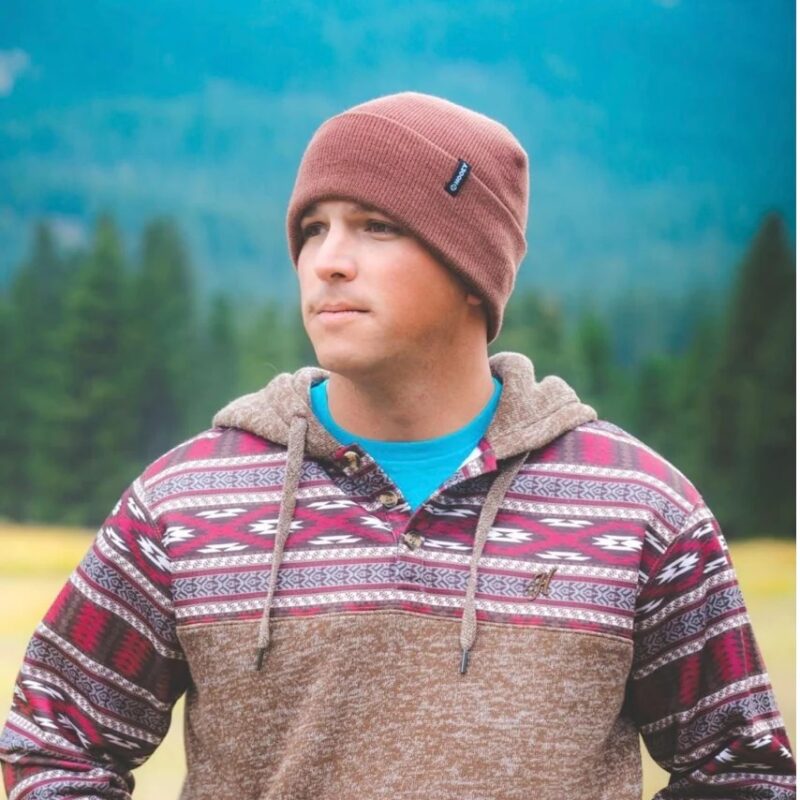 Men's Hooey Nomad Jimmy Brown Hoodie HH1182BR