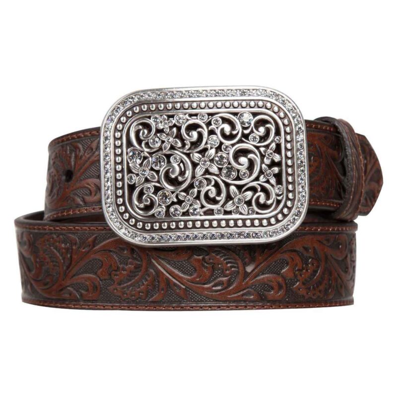 Women's Ariat Fillagree Brown Belt A10006944