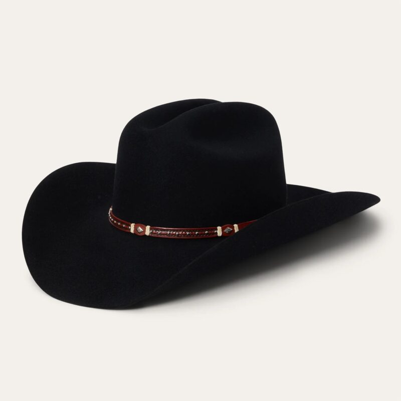 Stetson 6X Monterey Black Felt Cowboy Hat SFMNTYT-724207