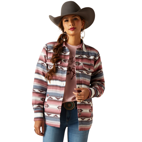 Women's Ariat Multi Serape Print Shirt Jacket 10047879