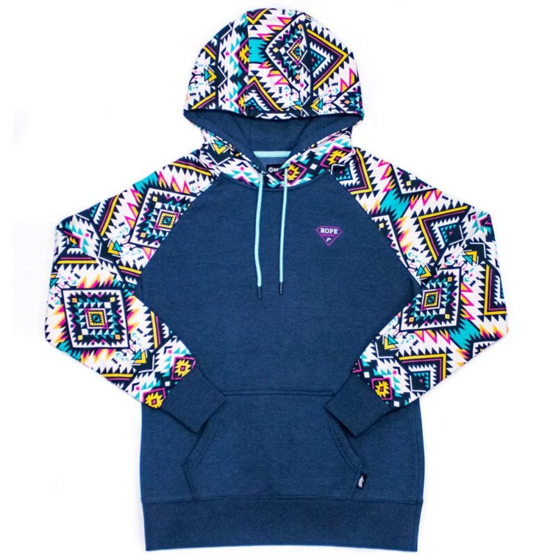 Women's Hooey Rope Like a Girl Navy Hoody HH1188NVAZ