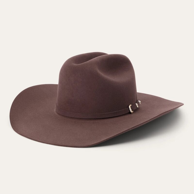 Stetson 30X El Patron Mulberry Premium Felt Cowboy Hat SFEPTN-9142-ML