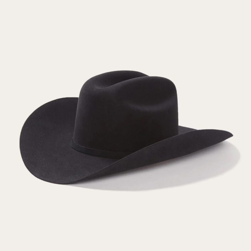 Stetson 100X  El Presidente GE Black Cowboy Hat SFPRGE-774007