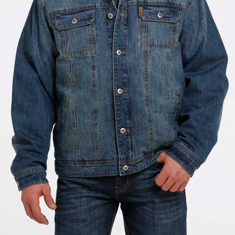 Men's Cinch Denim Concealed Carry Trucker Jacket MWJ1074006