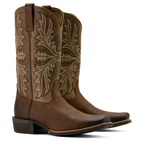 Men's Ariat Hustler Earth/Brown Bomber Narrow Cutter Toe 10061158