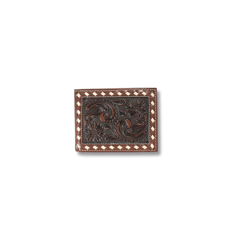 Ariat Bifold Western Floral Embossed Western Wallet A3558102
