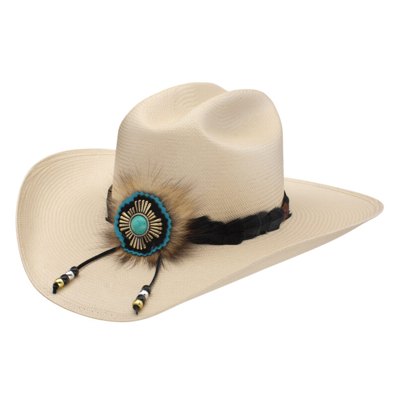 Charlie 1 Horse Country With a Flair Lainey Wilson Collection Silverbelly Straw Cowboy Hat CSCNWF-304261