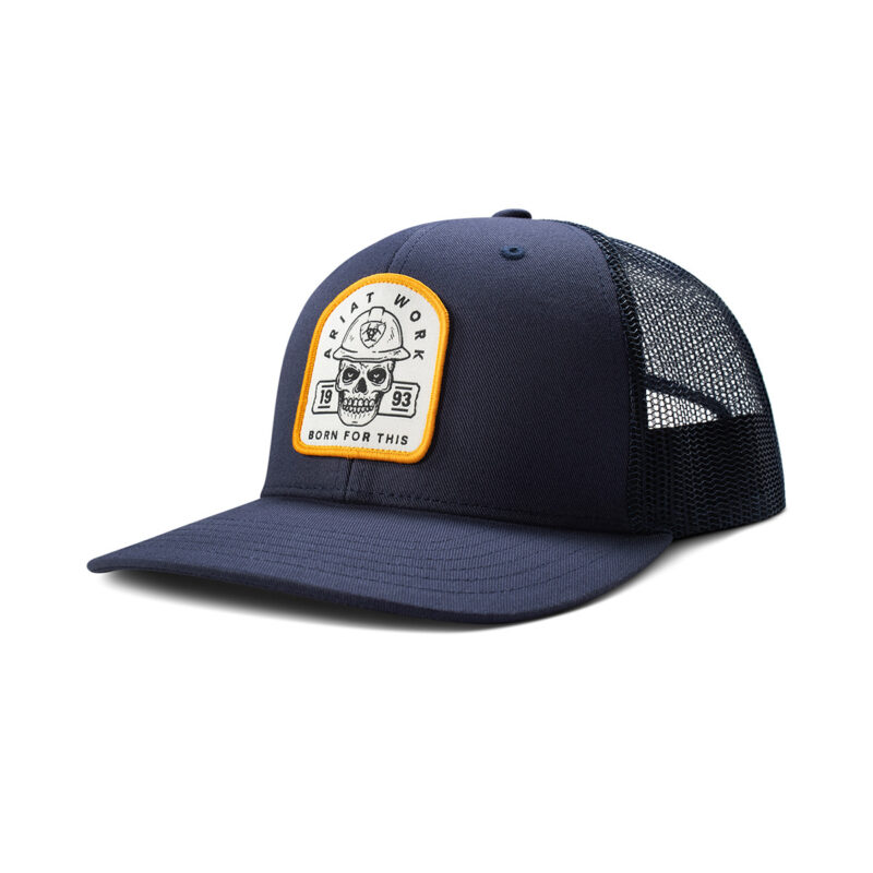 Ariat Work Born 4 This Patch Nave Cap A290001903