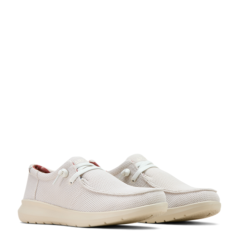 Men's Ariat Cream Mesh Hilo Shoes 10061335