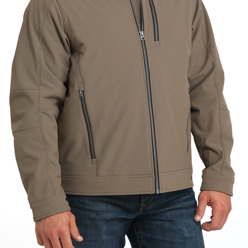 Men's Cinch Brown Soft Shell Jacket MWJ1539005
