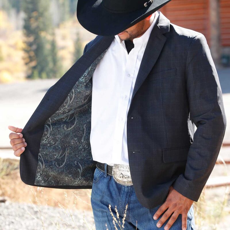 Men's Cinch Western Sport Charcoal Coat MWJ1931001