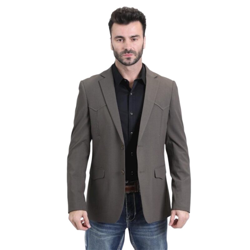 Men's Platini Dark Brown Western Sport Coat BLW10819