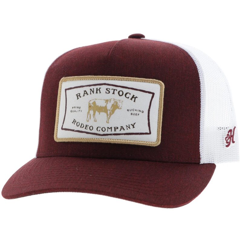Hooey Rank Stock Snap Back Hat 2561T-MAWH