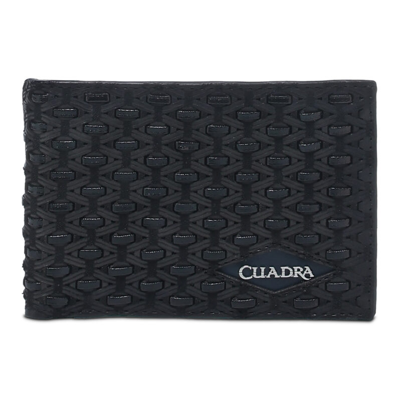 Cuadra Interwoven Honey Bifold Wallet DU704