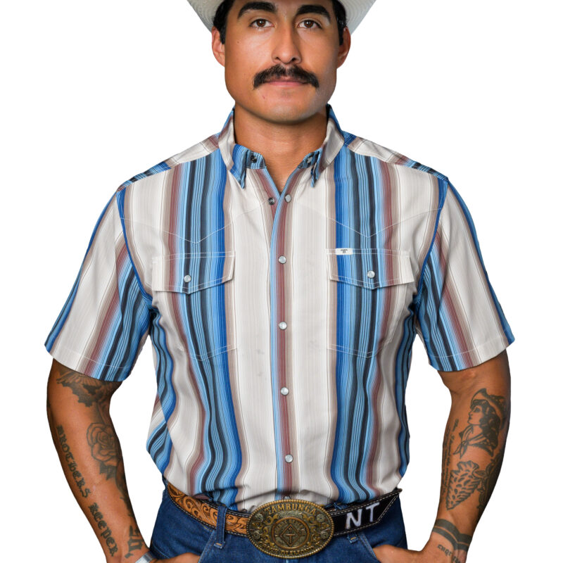 Men's Ferrell Cream Snap Shirt FPS1026037