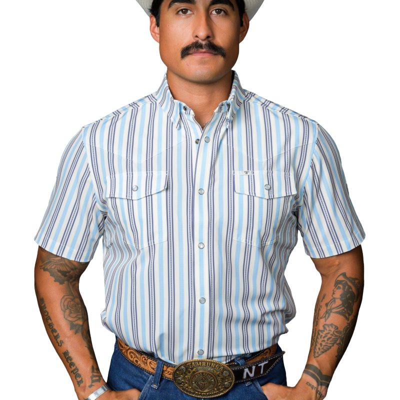 Men's Ferrell Brand The Jake White Snap Shirt FPS1026056
